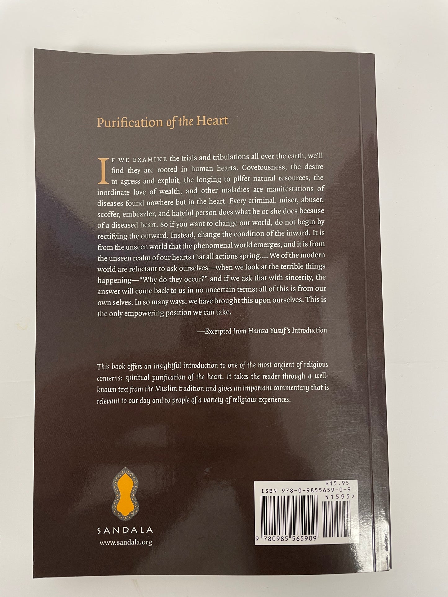 Purification of the Heart