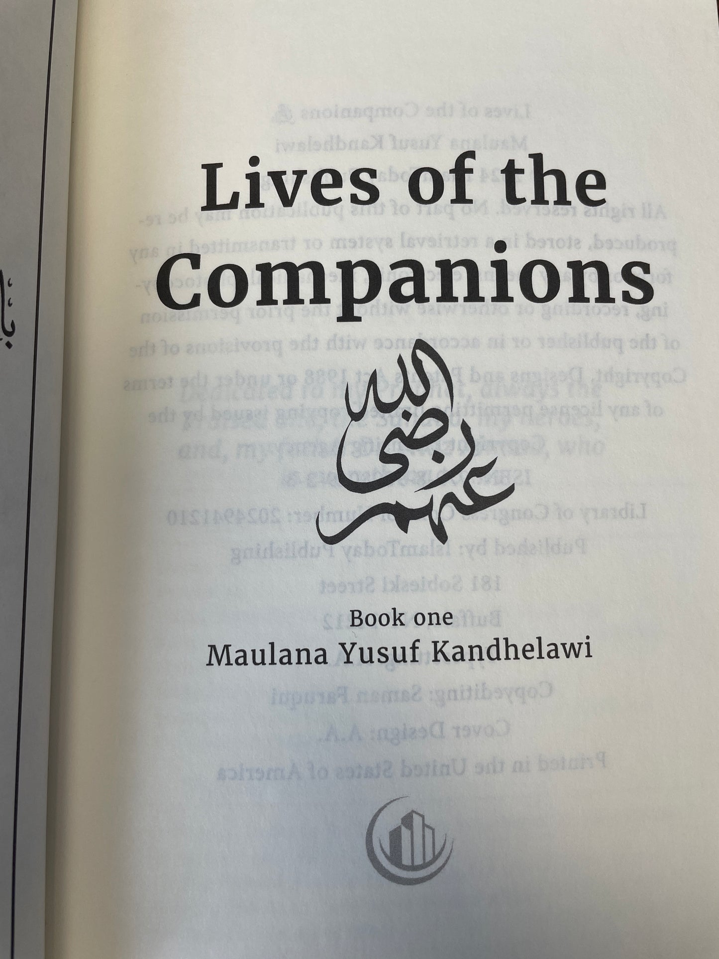 Lives of the Companions