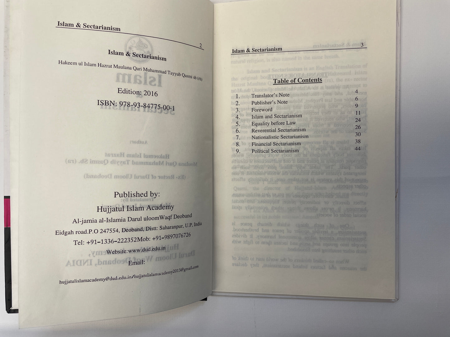 Islam & Sectarianism