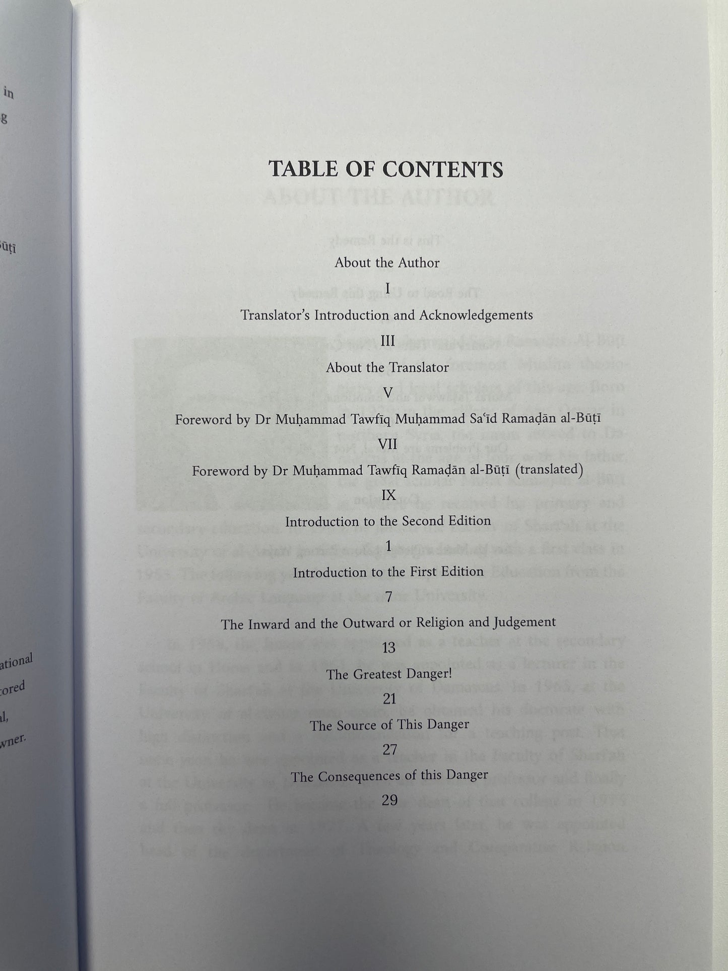 Inward Sin, The Greatest Danger in the Lives of Muslims