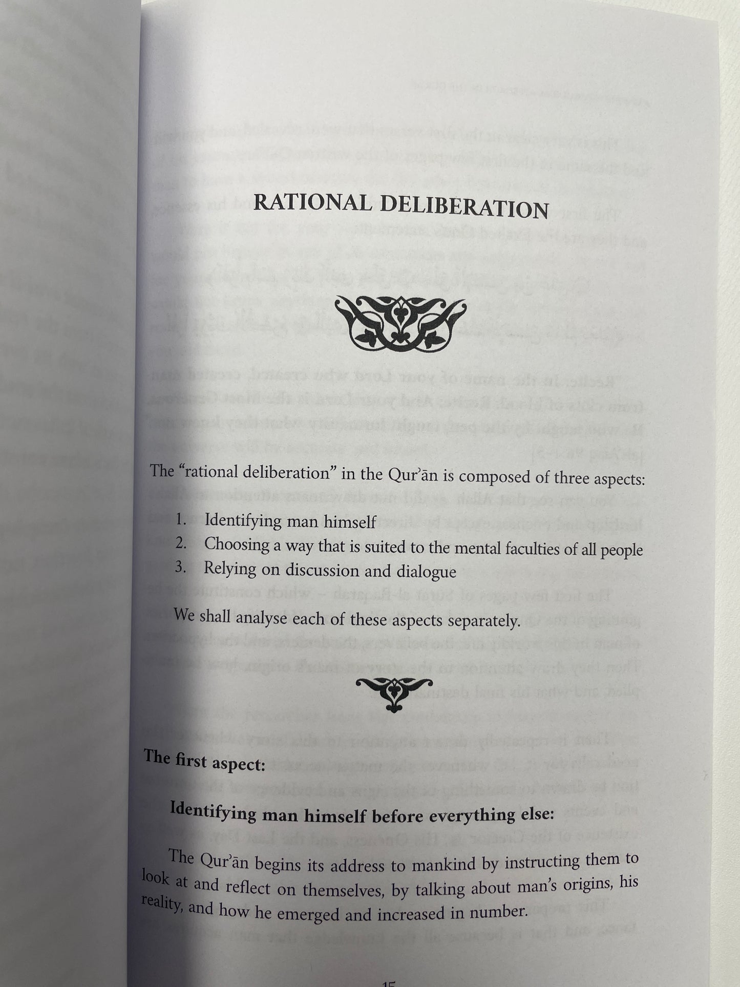 A Unique Pedagogical Approach in the Quran