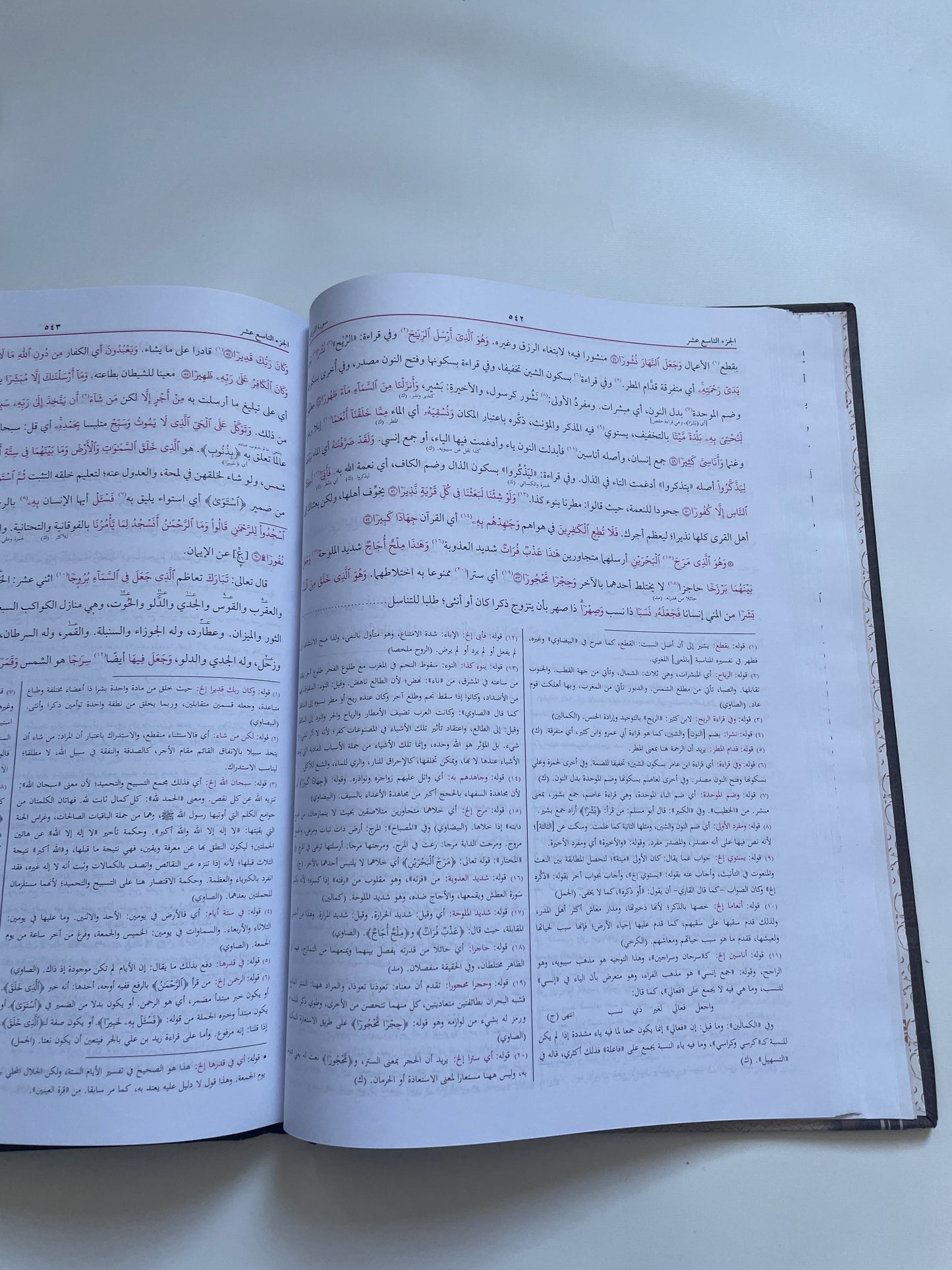 2 volumes - Tafseerul Jalaalayn - تفسير الجلالين