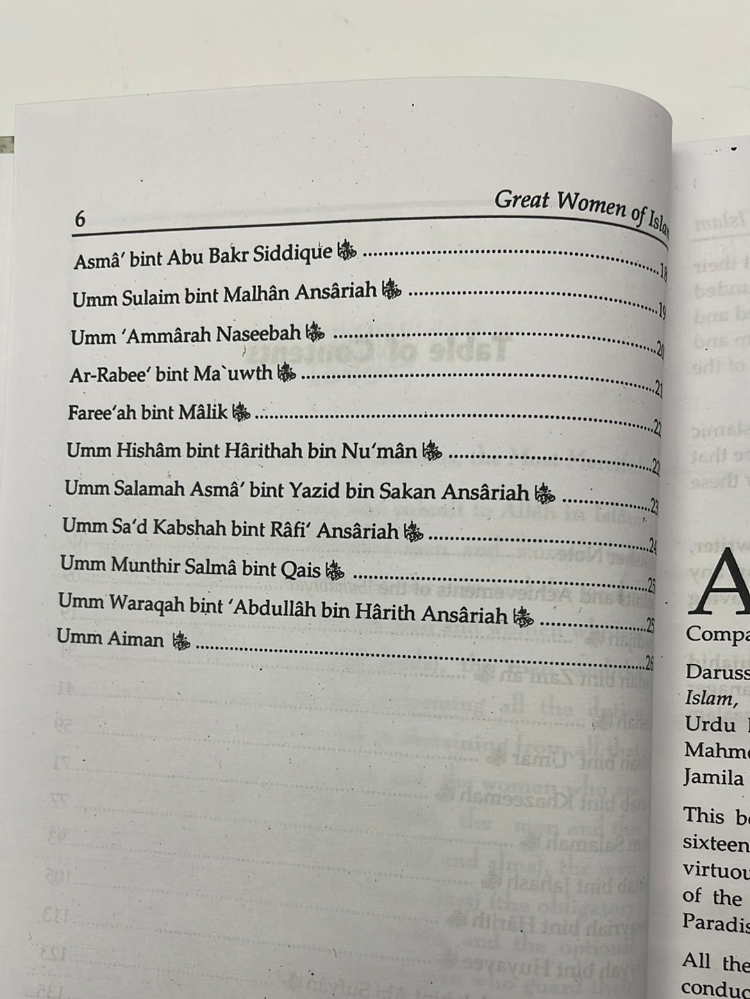 Great women of Islam