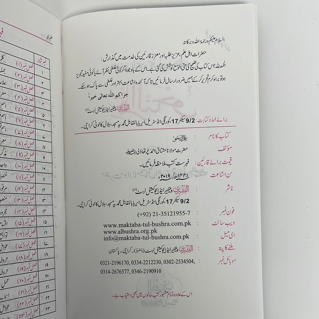 Ilmun Nahw -  علم النحو