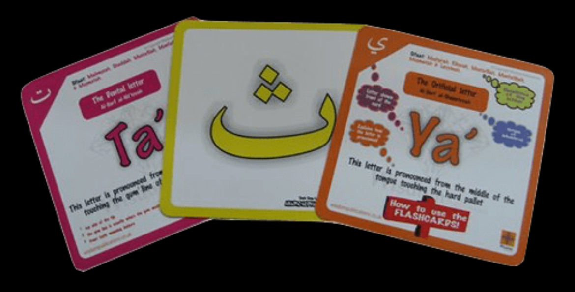 Arabic Alphabet Flashcards