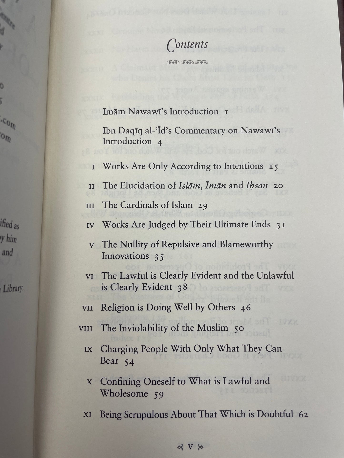 A Treasury of Hadith