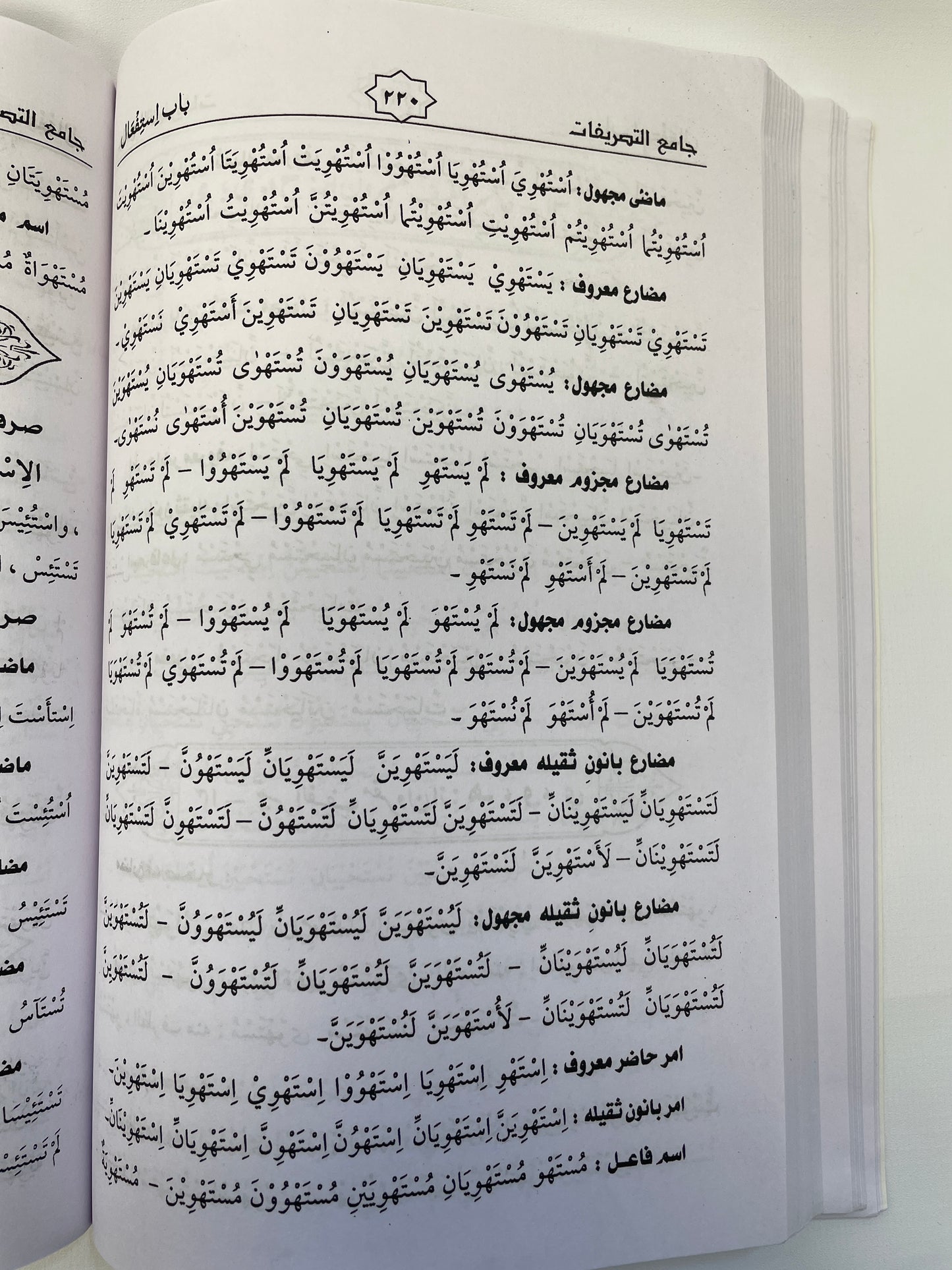 جامع التصريفات - Jaam’iut Tasreefaat