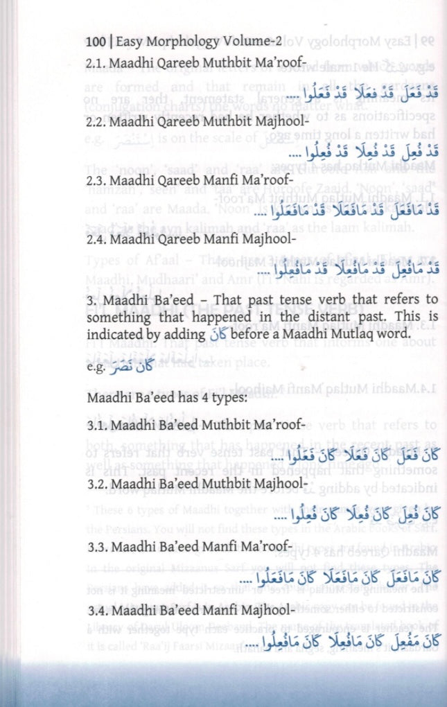 Easy Morphology (آسان صرف)