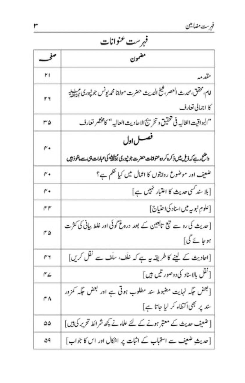 حضرت مولانا محمد يونس جونپوری صاحب كا من گہرت روایات پر تعاقب- Maulana Yunus Jaunpori ra Ka Man Gharat Riwayat Par Taaqub By Maulana Tariq Ameer Khan Sahib