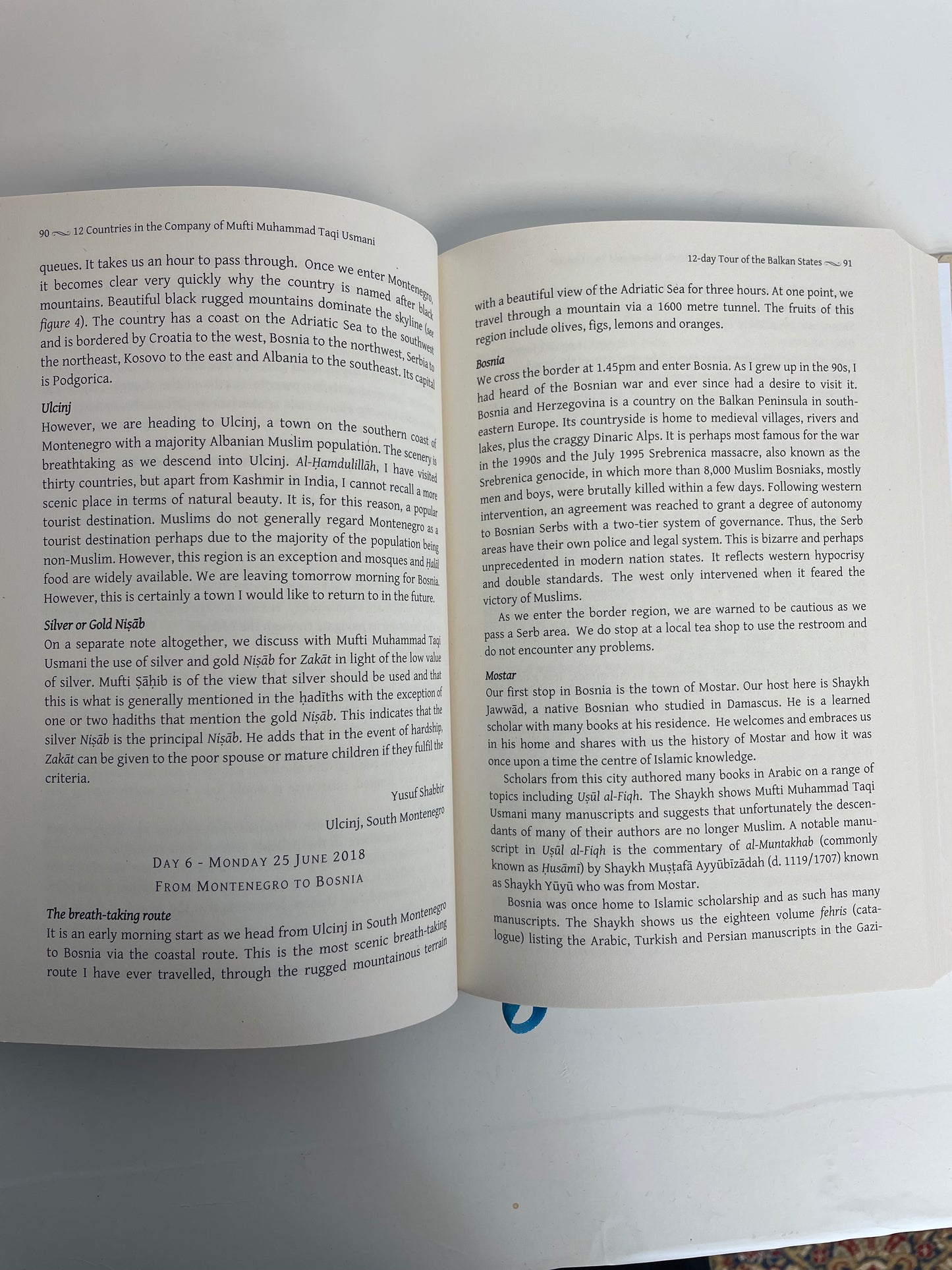 12 countries in the company of Mufti Muhammad Taqi Usmani