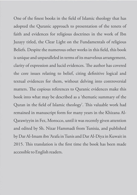 The Clear Light Fundamentals of Religious Beliefs