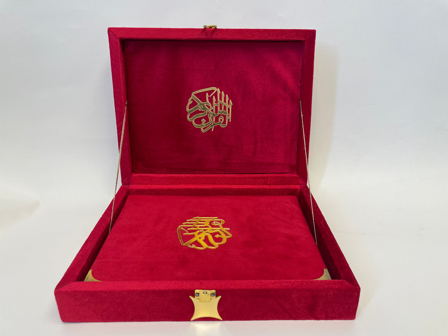 Velvet Quran Set with Desk Stand