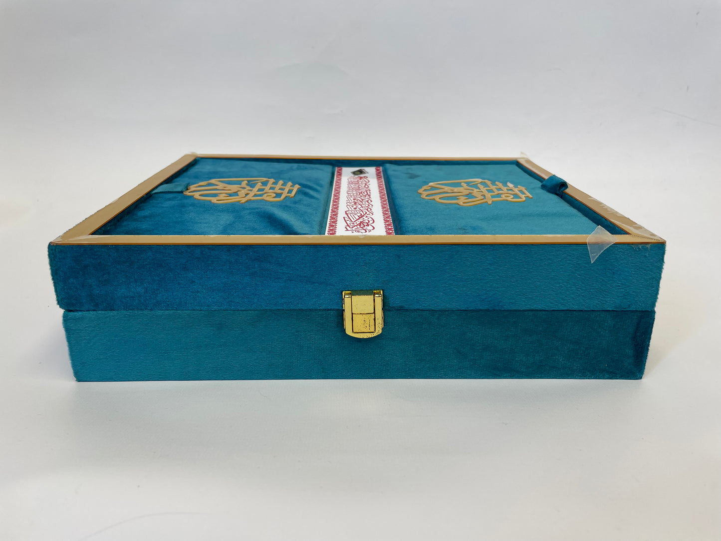Velvet Quran Set with Desk Stand