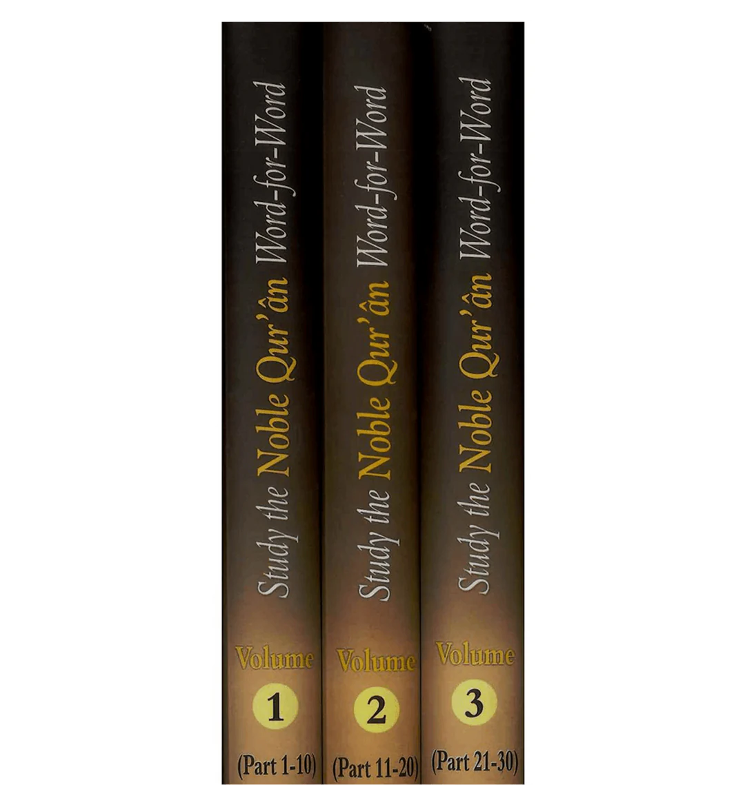 Study the Noble Quran Word for Word : 3 Volume Set