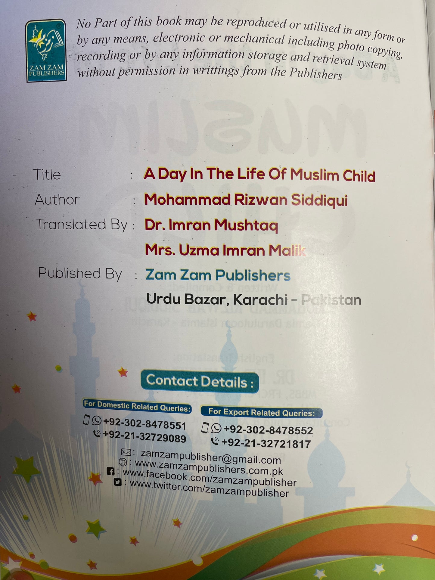 A Day in the Life of a Muslim Child