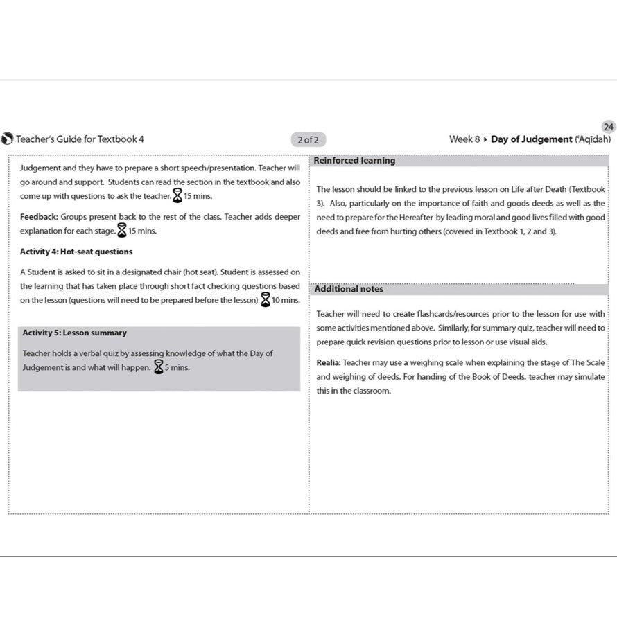 Islamic Studies 4 (Teachers guide)