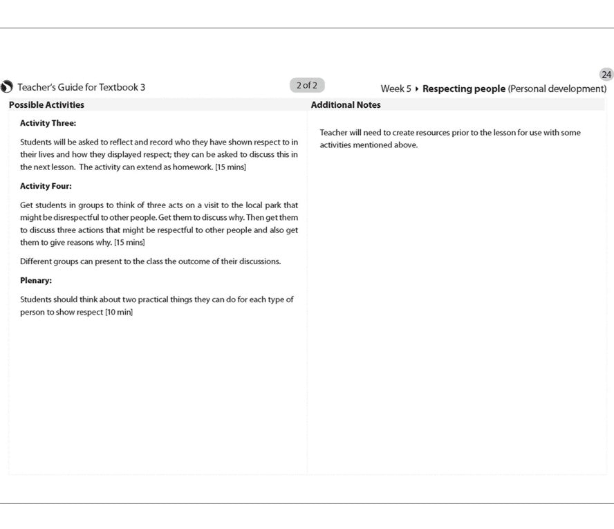 Islamic Studies 3 (Teachers guide)