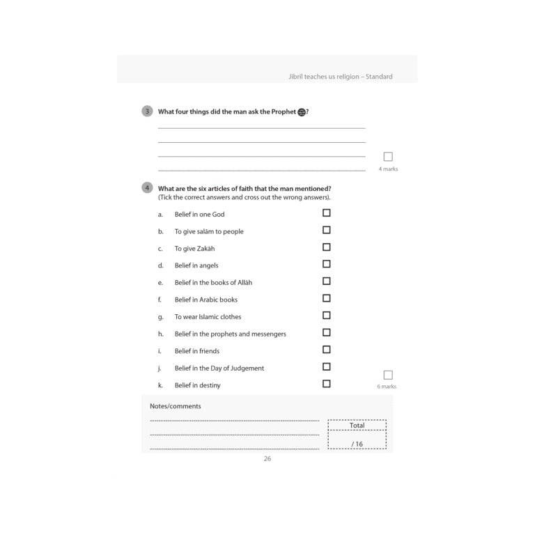 Islamic studies Workbook 1