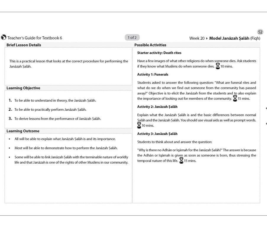 Islamic Studies 6 (Teachers guide)