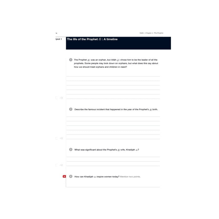 Islamic Studies Workbook 7