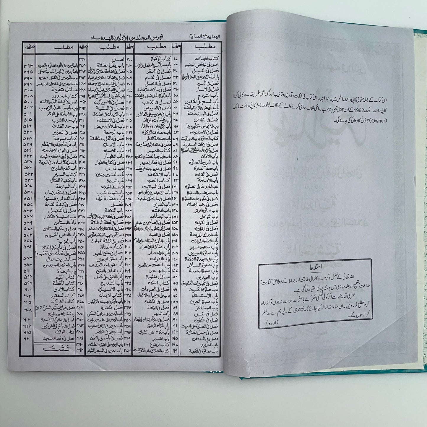 Al Hidayah Old Edition- الهداية مكتبة رحمانية