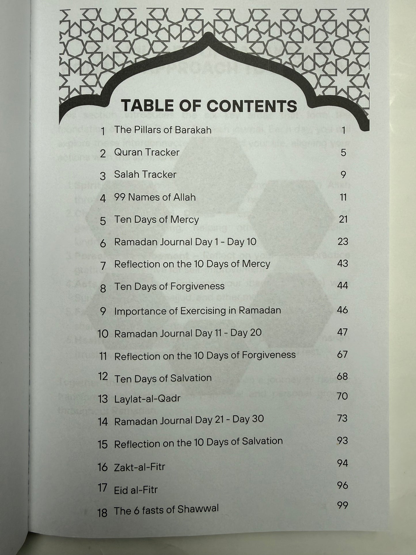 30 Days of Barakah – Ramadan Journal