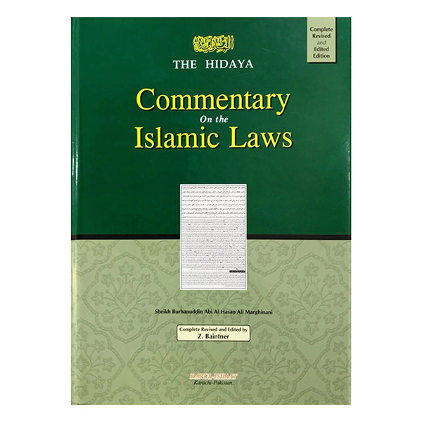 The Hidaya: Commentary on the Islamic Laws