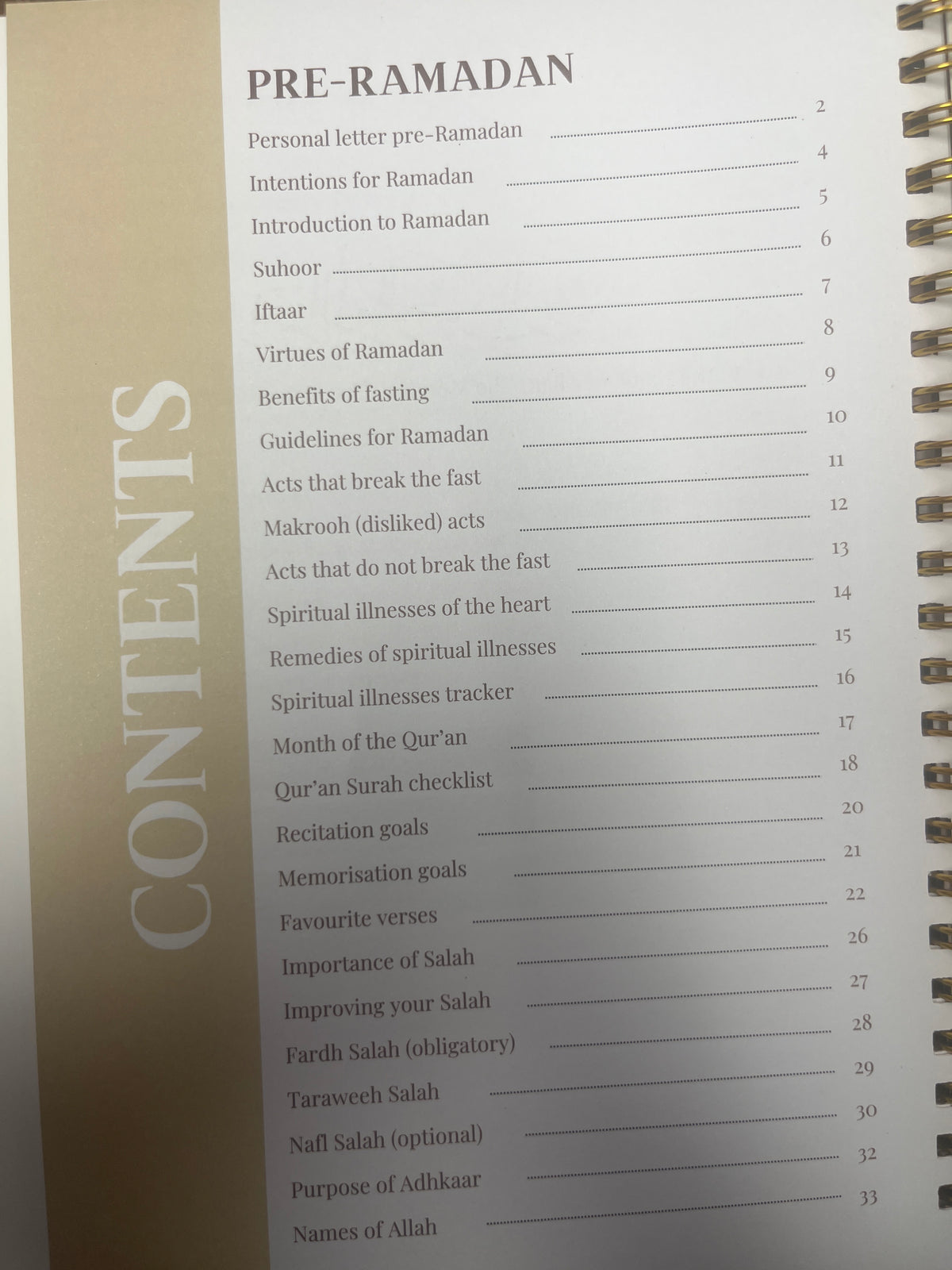 Ramadan Journal