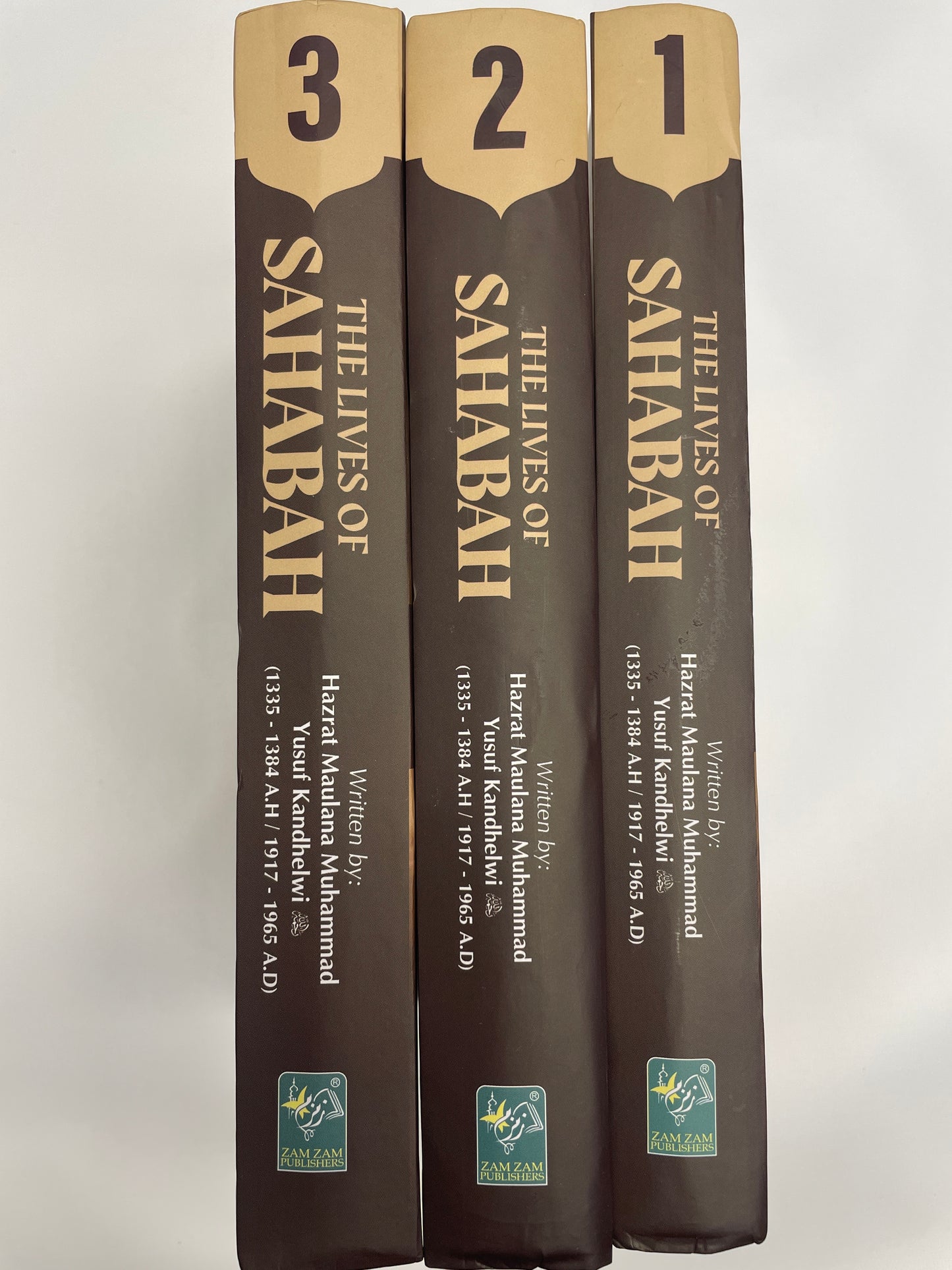 The Lives Of Sahabah (Hayatus Sahabah) English 3 Volumes