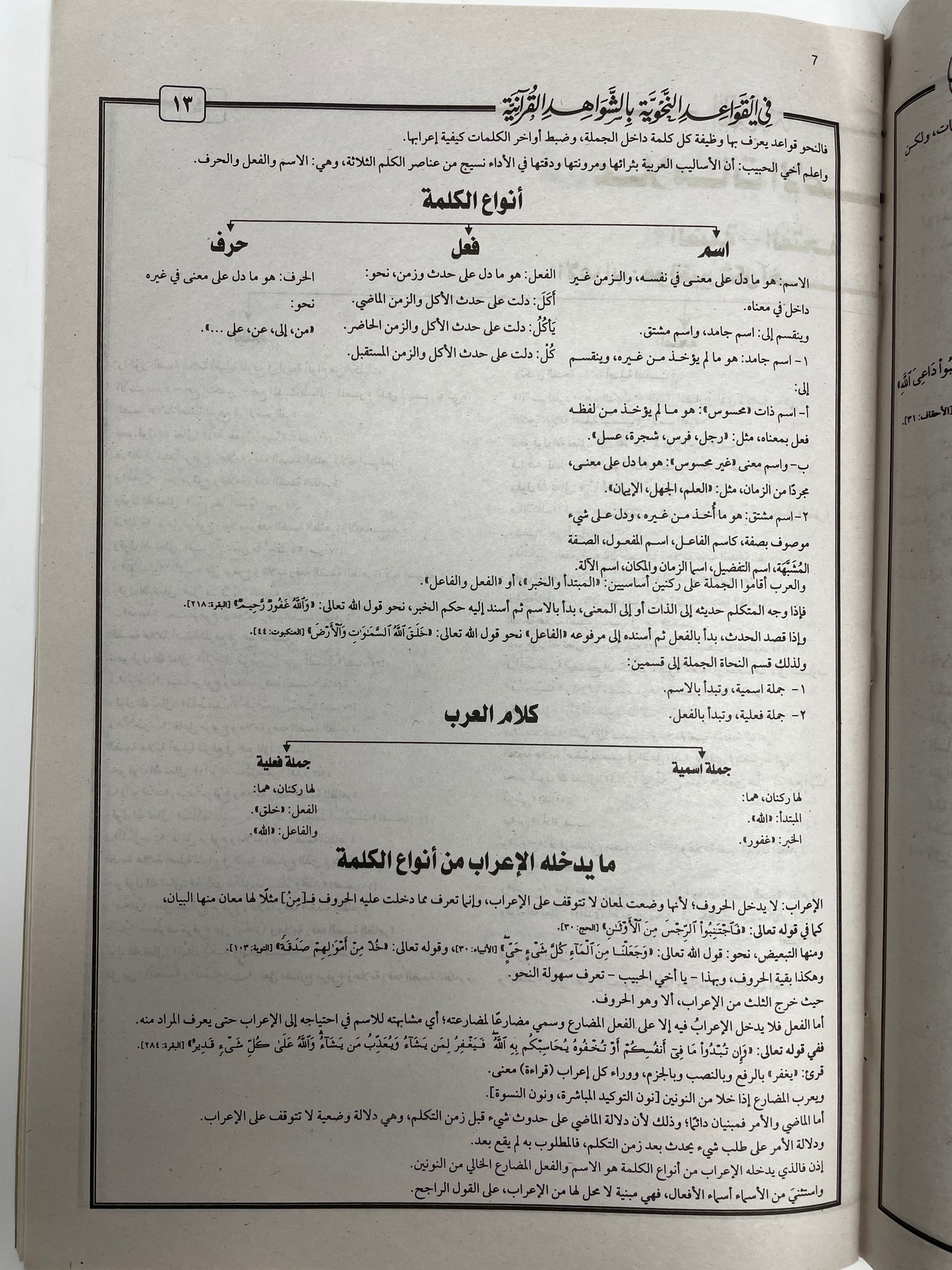 الهدية في القواعد النحوية بالشواهد القرانية - Al Hadiyya fil Qawaaid Nahwiyyah