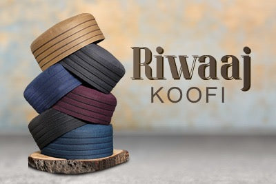 Riwaaj Koofi/Black Topi Size 22