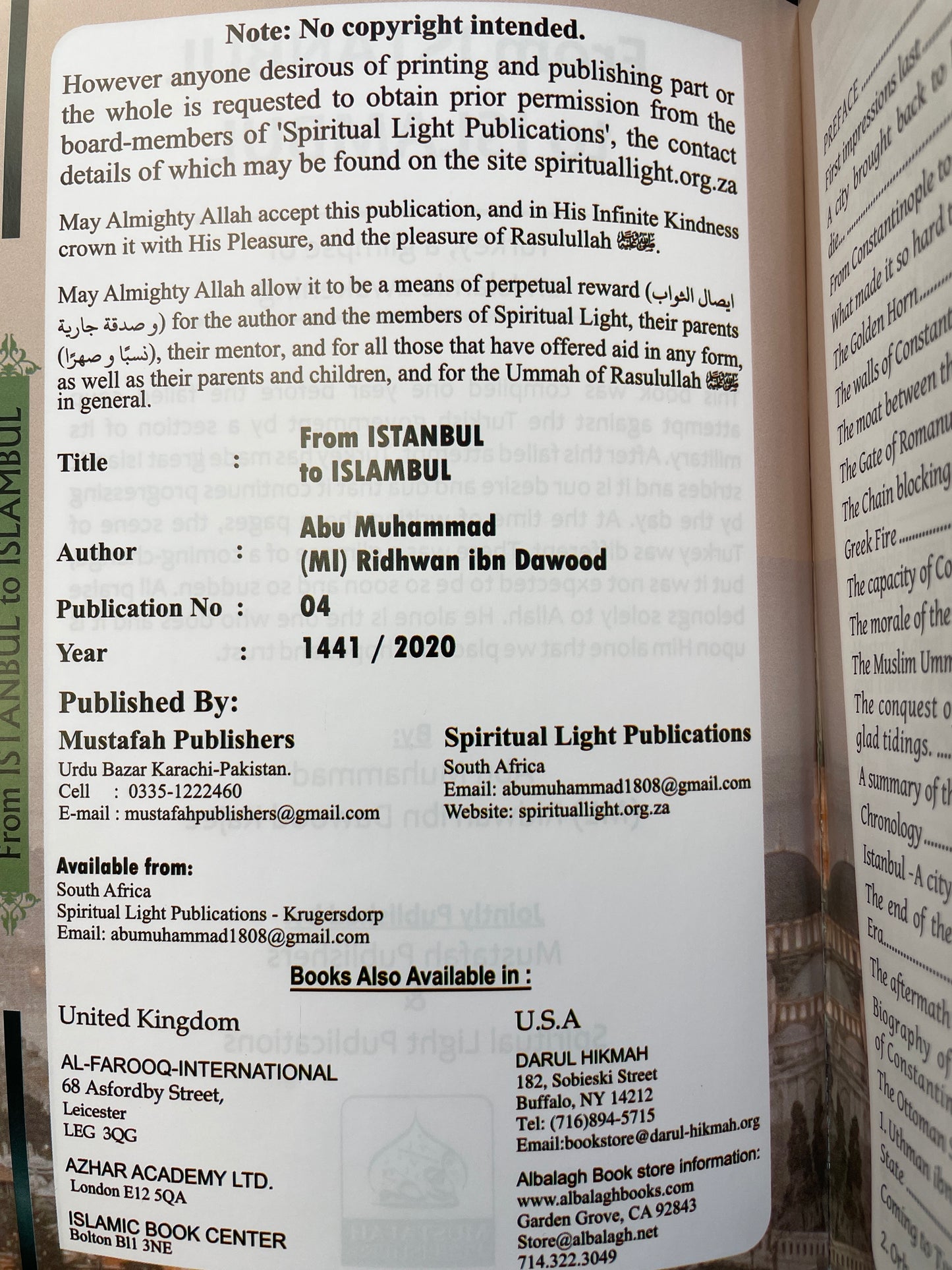 From Istanbul to Islambul