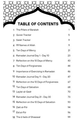 30 Days of Barakah – Ramadan Journal