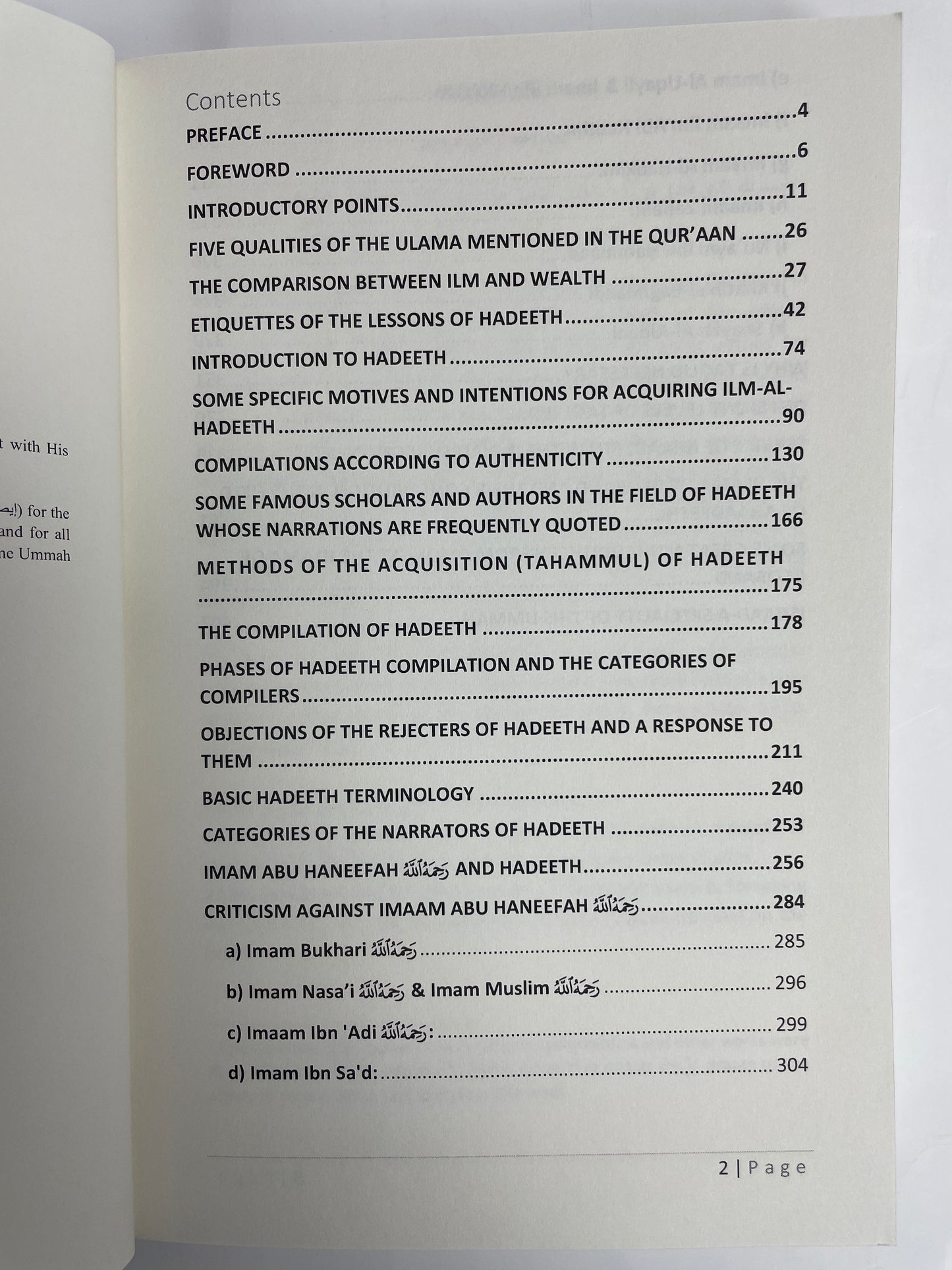 Introduction to Hadith