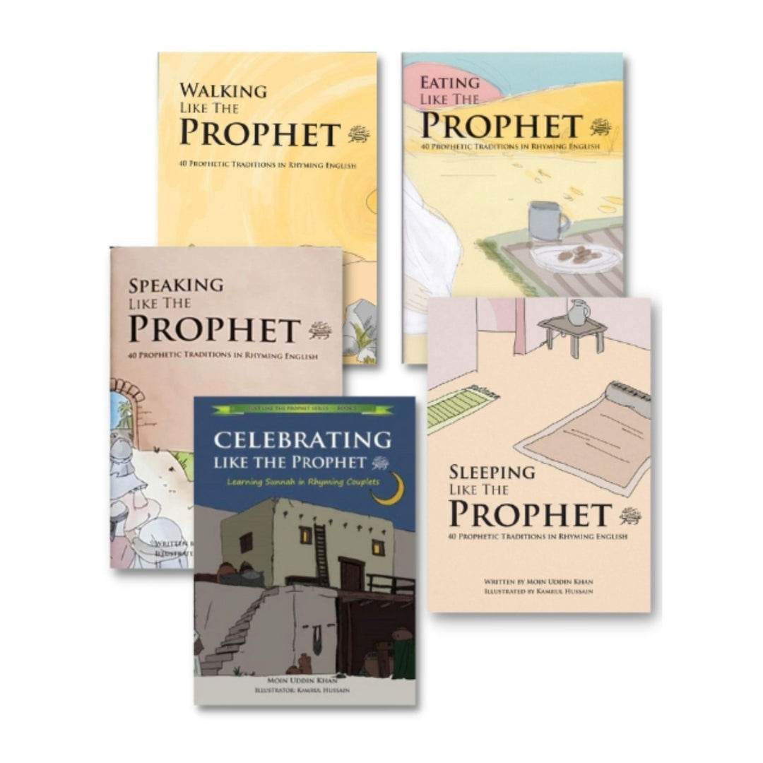 Just Like The Prophet ﷺ Children’s Book Gift Set (5 Books)