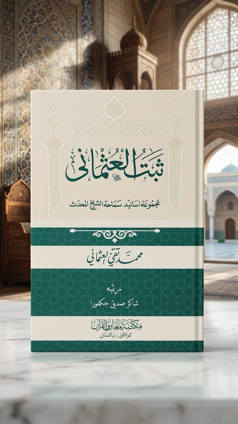 ثبت العثماني: مجموعة أسانيد سماحة الشيخ المحدث محمد تقي العثمان - Thabat Uthmani: Majmuah Asanid Samahat al-Shaikh al-Muhadith Muhammad Taqi Uthmani