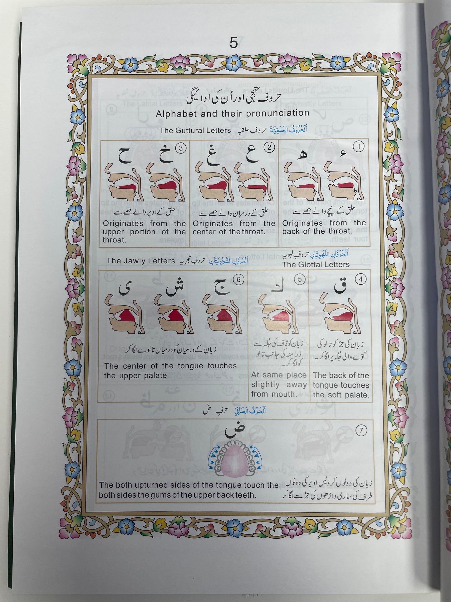 Panj Para Colour Coded (5 Paras)- پنج پارہ