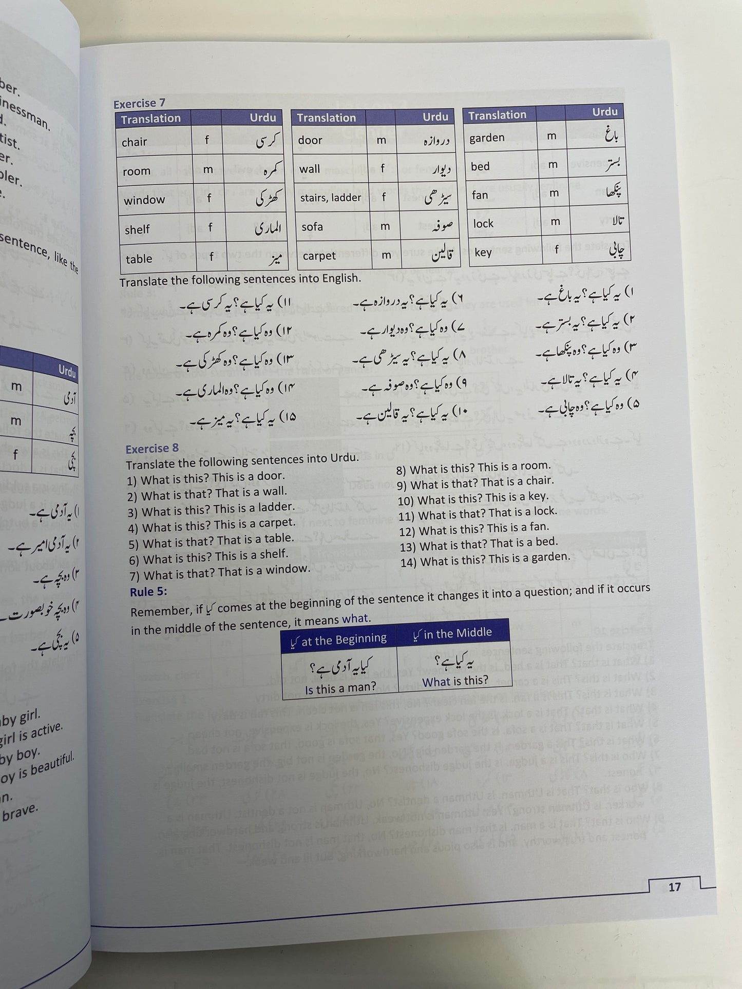 First Steps to Understanding Urdu