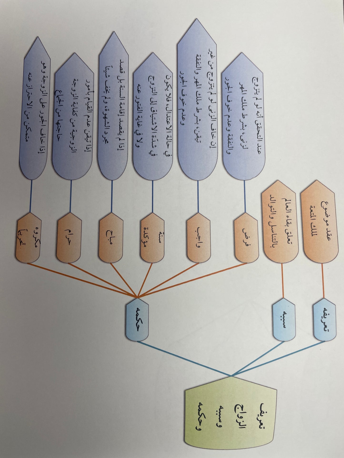 الخرائط الذهنية في الزواج والطلاق عند الحنفية  - Al Kharaait