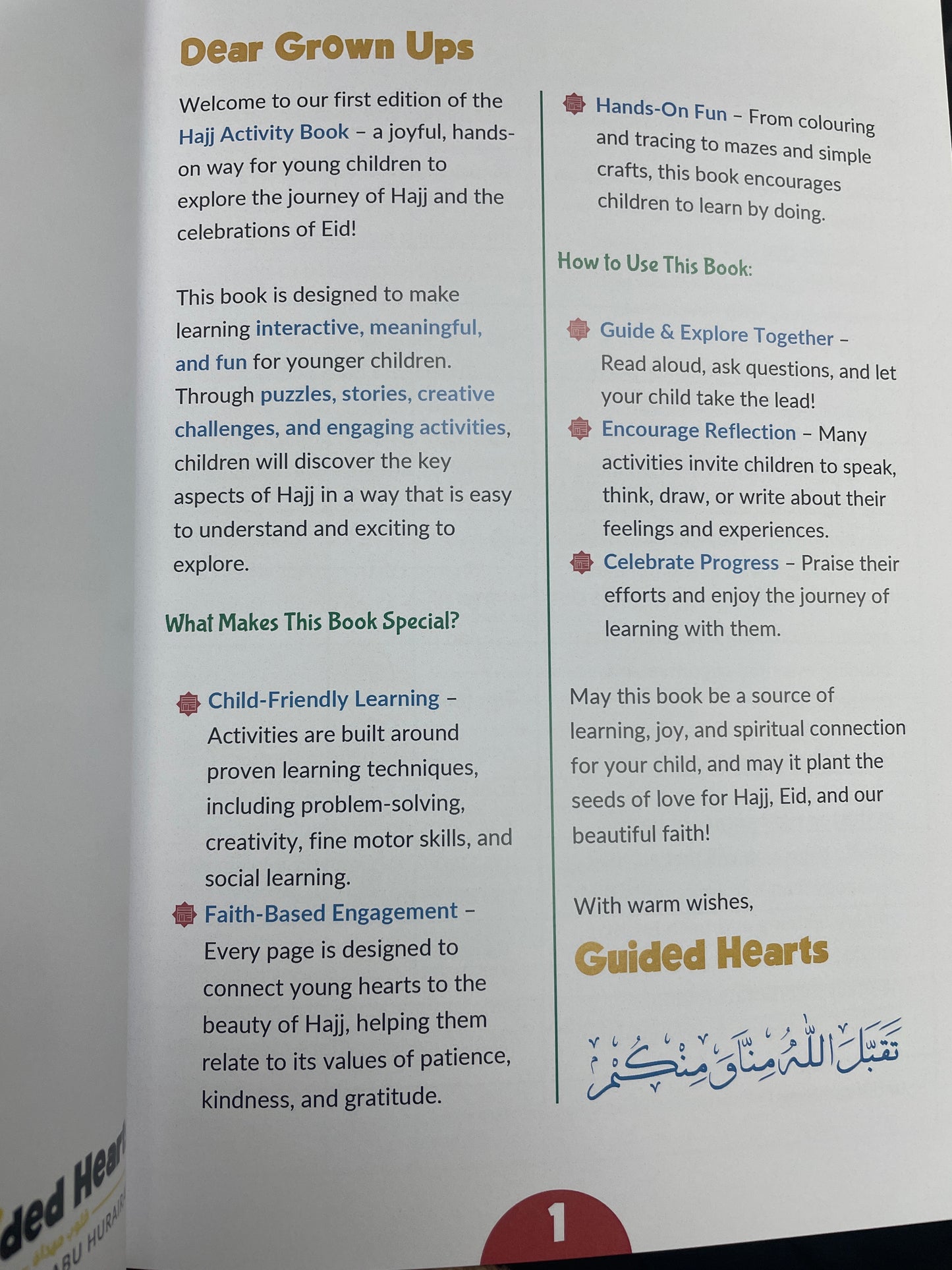 Hajj Activity Book