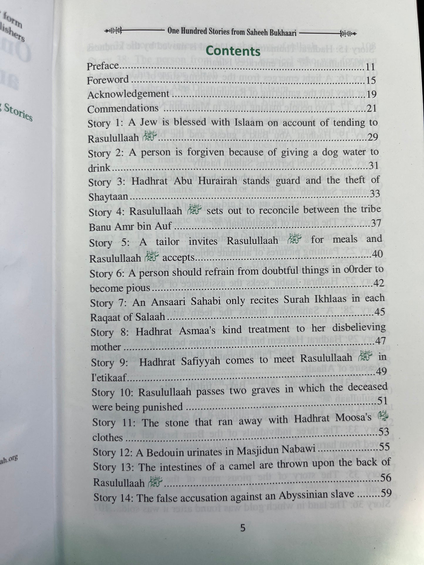 100 Interesting & Motivating Stories From Saheeh Bukhari