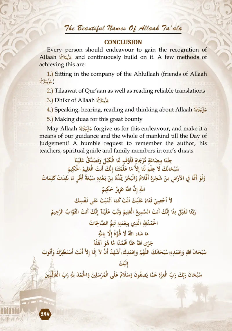Asma Ul Husna - The Beautiful names of Allah