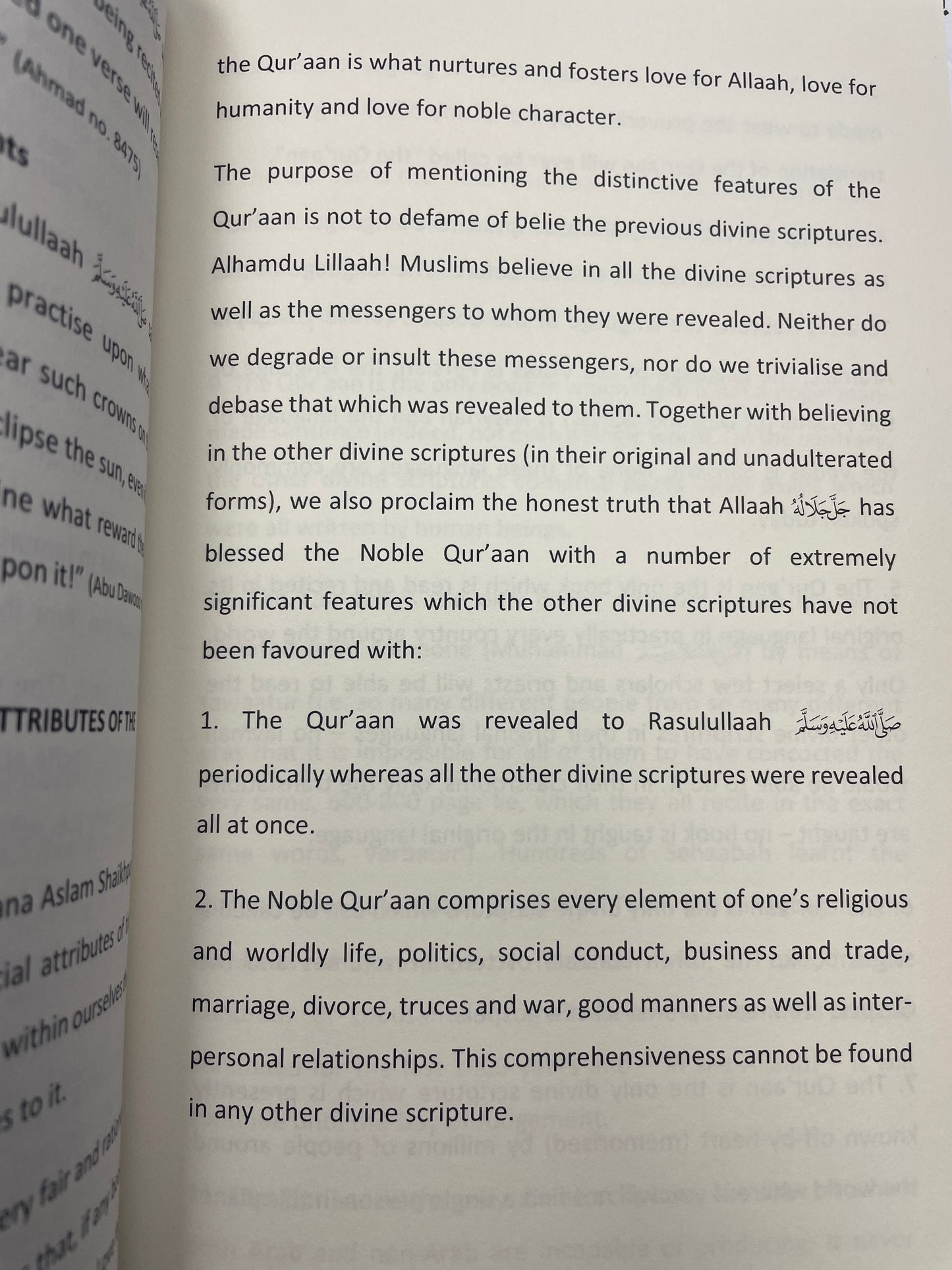 Gift to the bearers of the Qur’aan