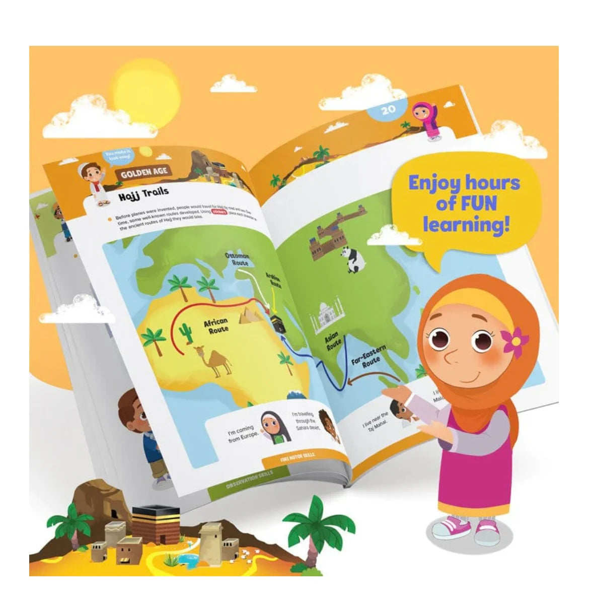 Hajj & Umrah Activity Book (Little Kids) 2nd Edition