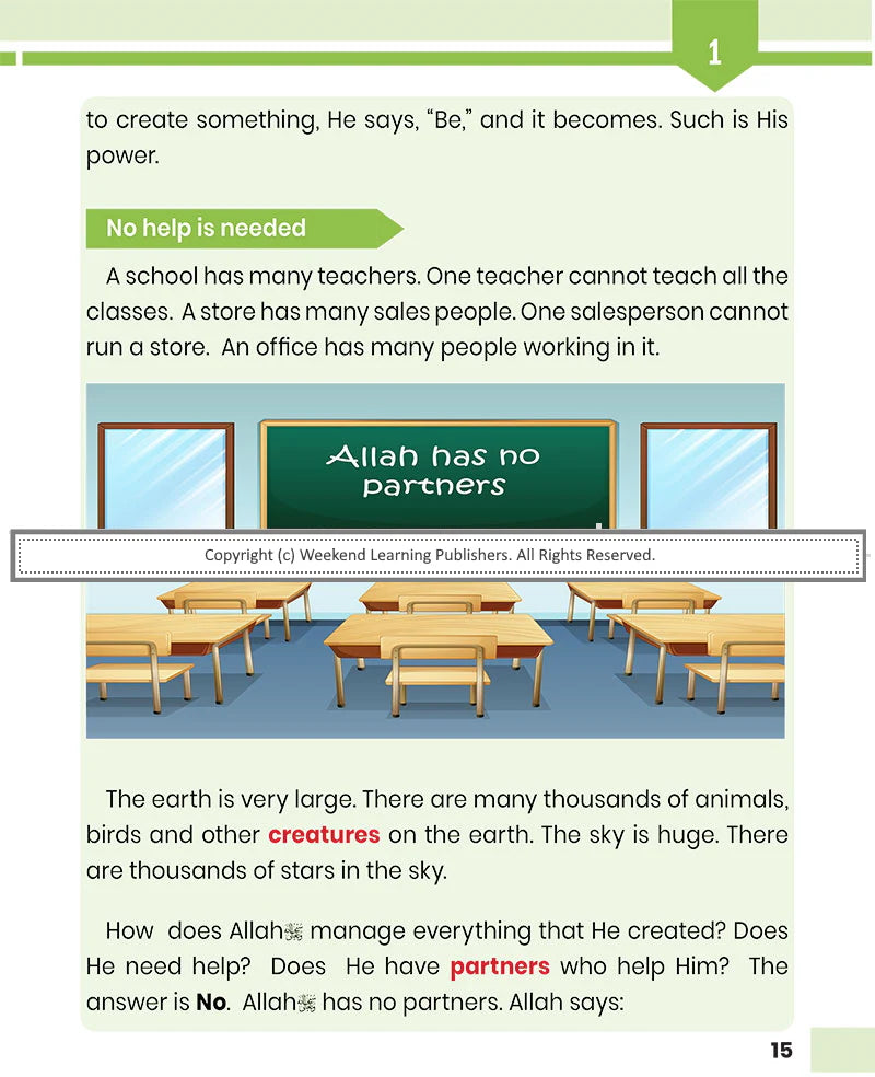 Weekend Learning Islamic Studies - Level 2