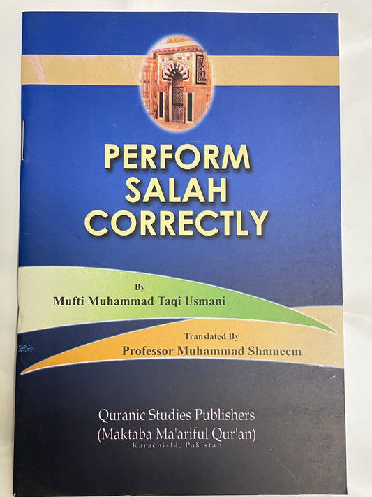 Perform Salah Correctly