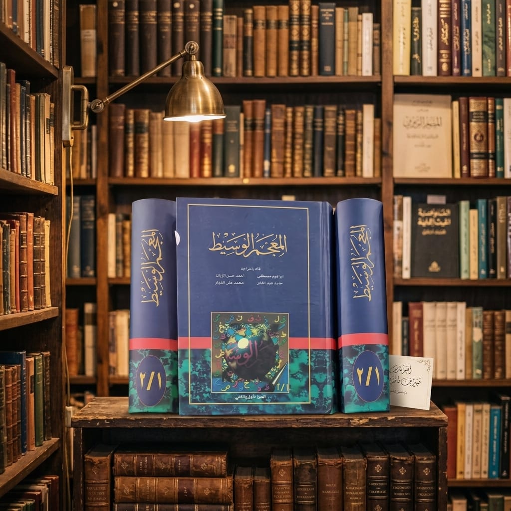 المعجم الوسيط -  Al-Mu'jam Al-Wasit (HQ Print)
