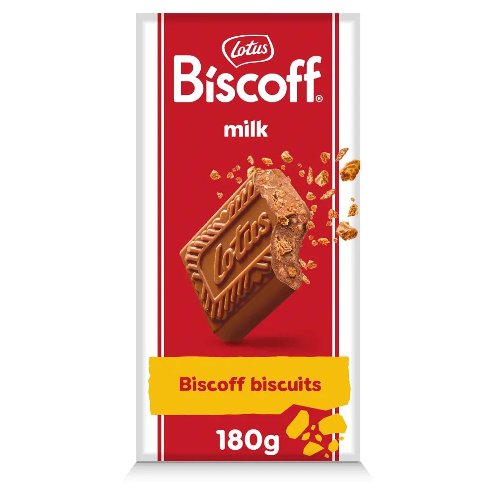 Lotus Biscoff Milk Chocolate Bar