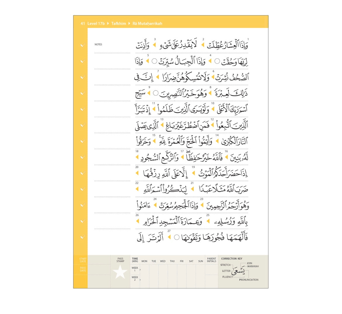 Rules of Tajwīd (Madinah Script)